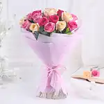 Blooming Joy Rose Standing Bouquet