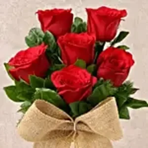 Midnight Truffle Cake N Red Roses